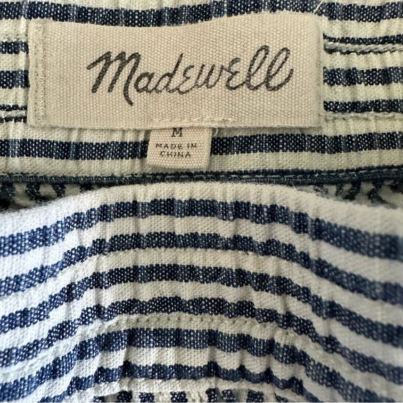 Madewell Women's Striped Shorts - Picture 3 of 5
